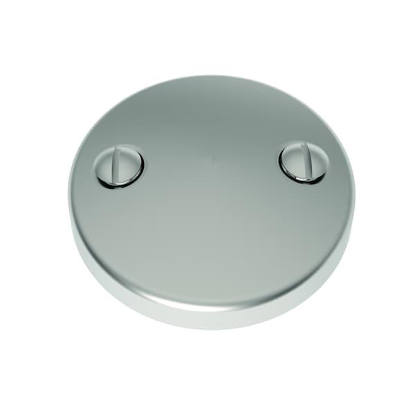 Waste & Overflow Faceplate in Stainless Steel (Pvd)